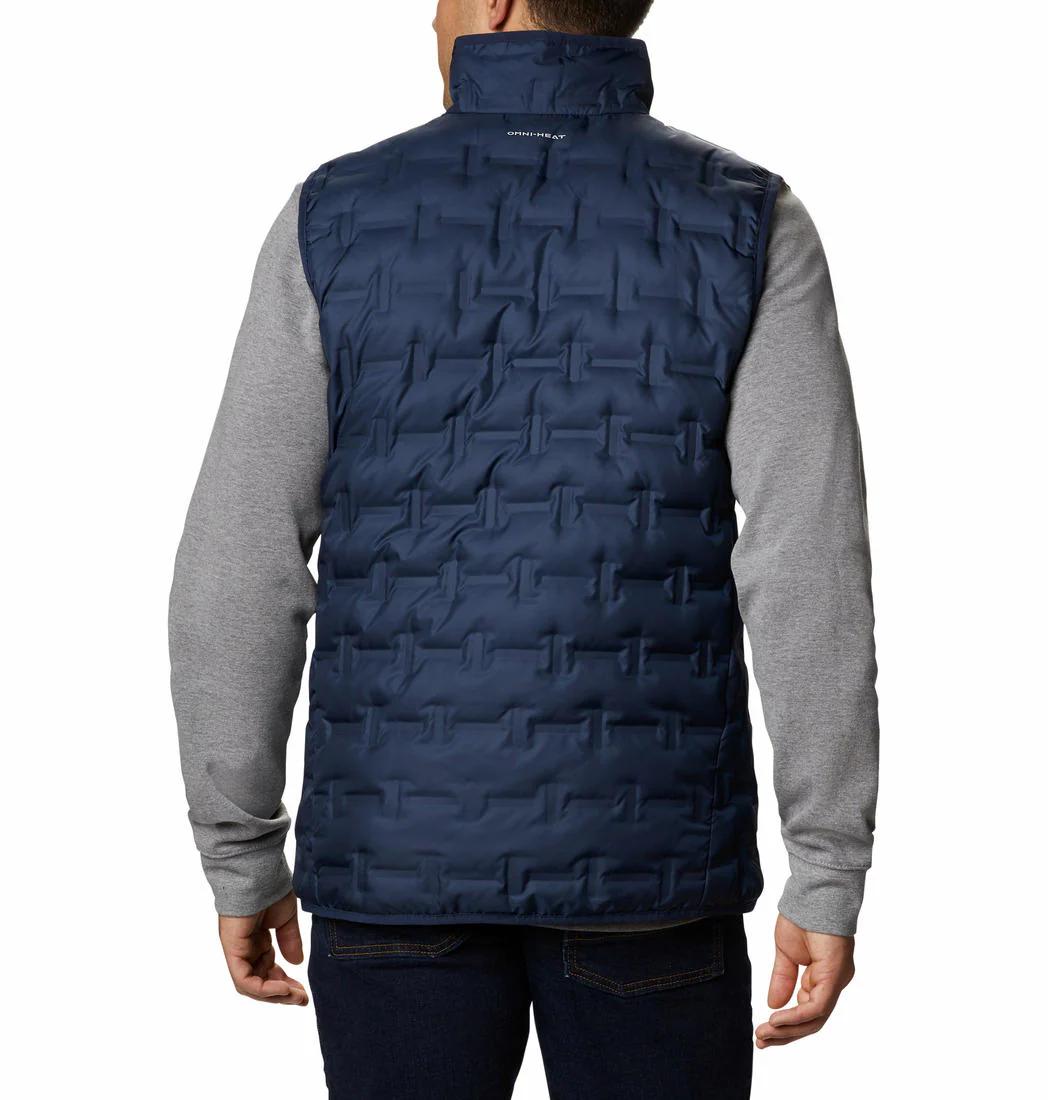 Columbia Men Blue Delta Ridge Down Vest - Image 5