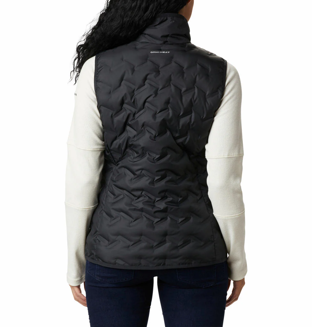 Columbia Women Black Delta Ridge Down Vest - Image 4