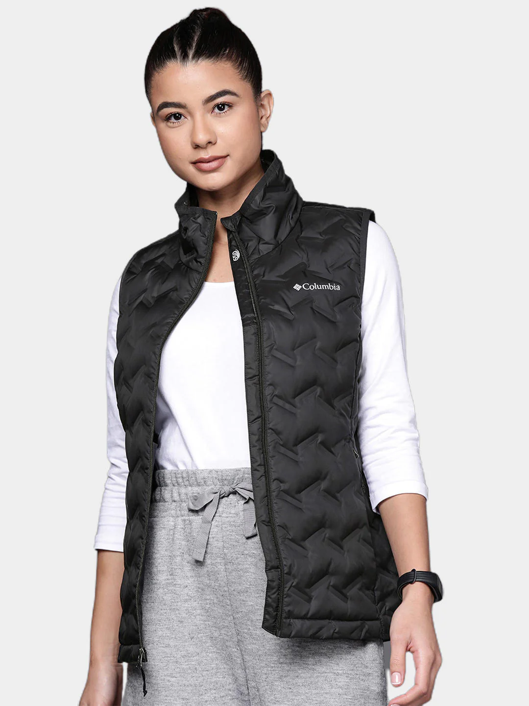Columbia Women Black Delta Ridge Down Vest - Image 8