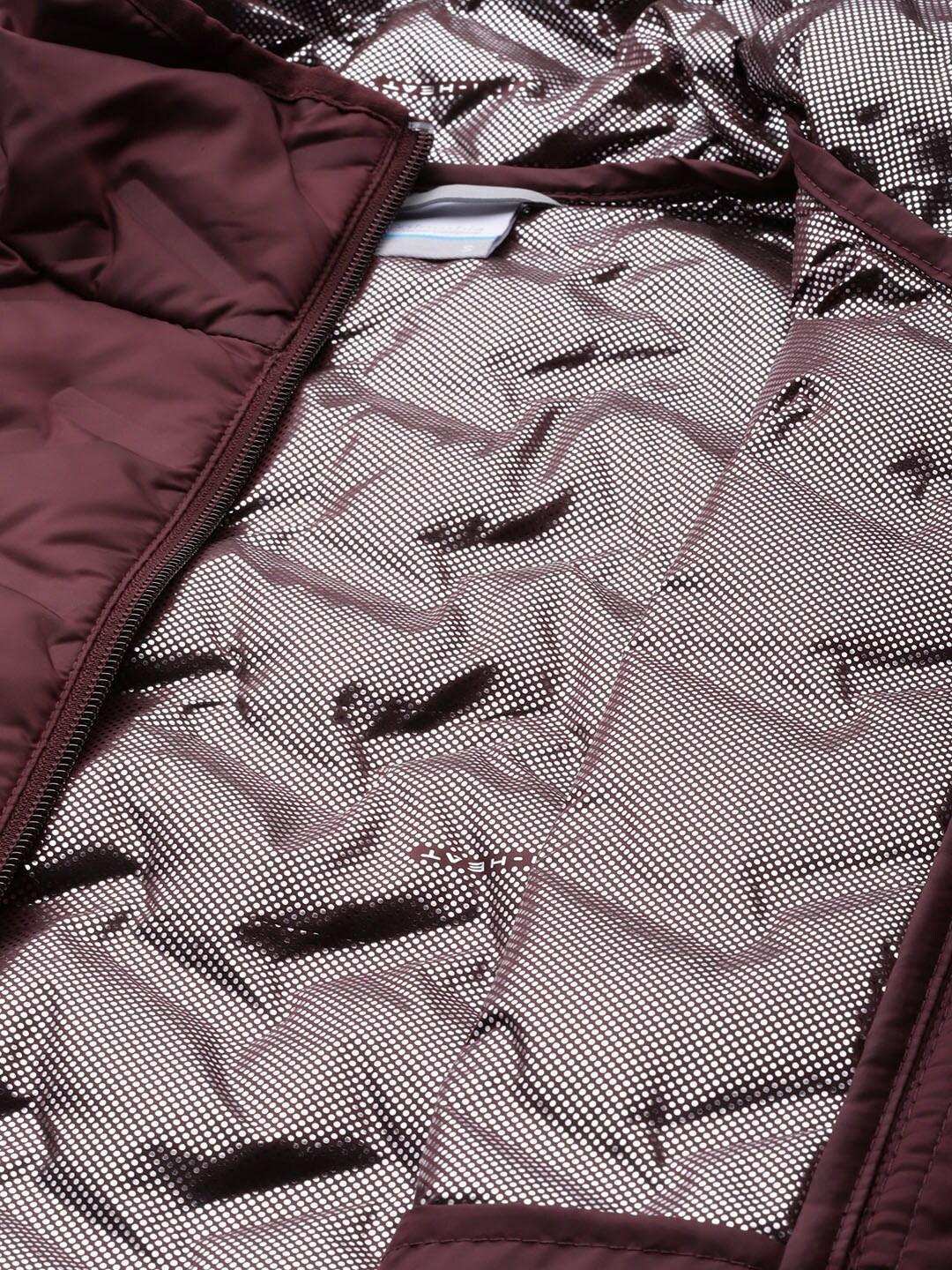 Columbia Women Maroon Delta Ridge Down Vest - Image 6