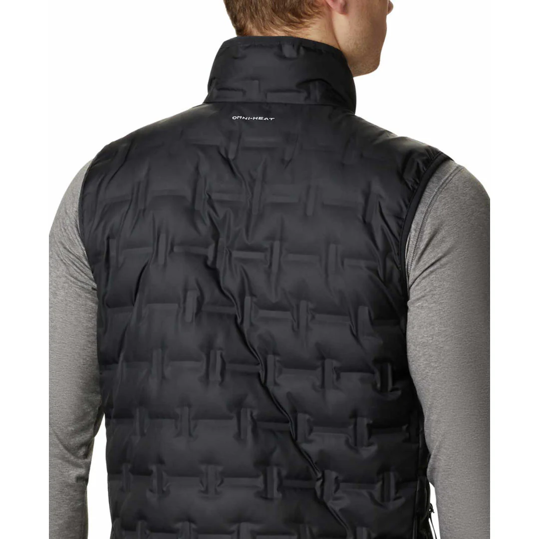 Columbia Men Black Delta Ridge Down Vest - Image 5