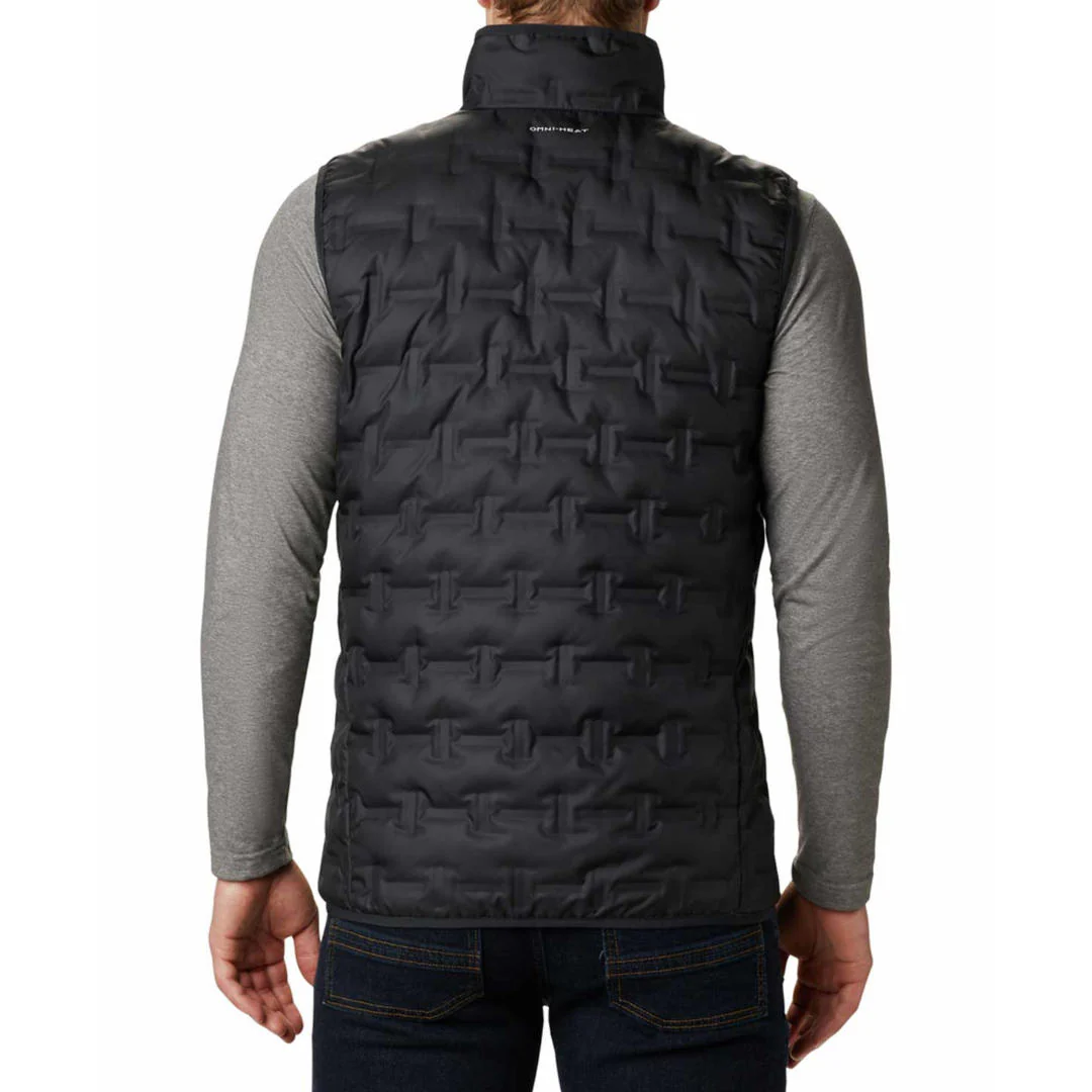 Columbia Men Black Delta Ridge Down Vest - Image 6