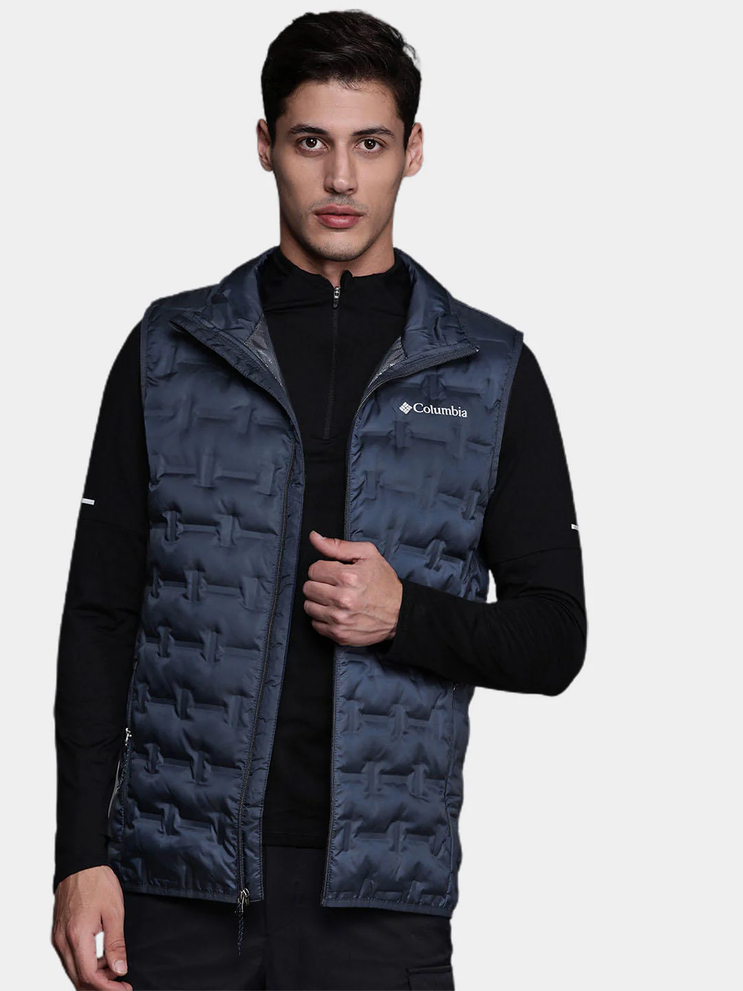 Columbia Men Blue Delta Ridge Down Vest - Image 8