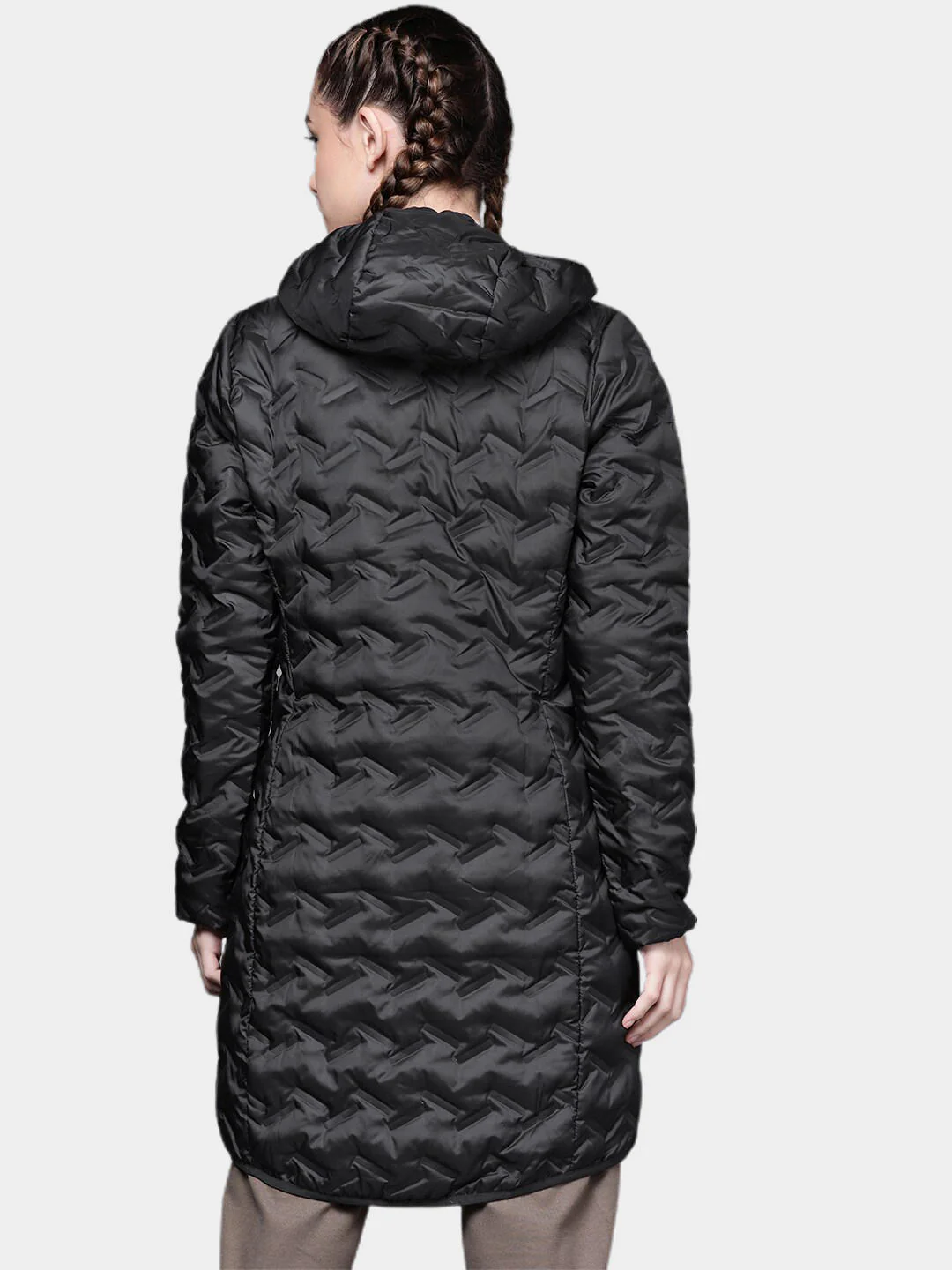 Columbia Women Black Delta Ridge Long Down Jacket - Image 11