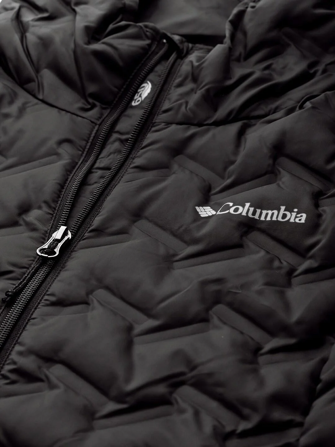 Columbia Women Black Delta Ridge Long Down Jacket - Image 5