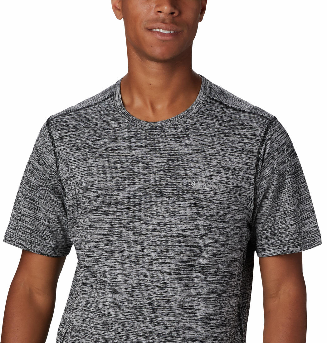 Columbia Men Black Deschutes Runner Short Sleeve Shirt - Image 4