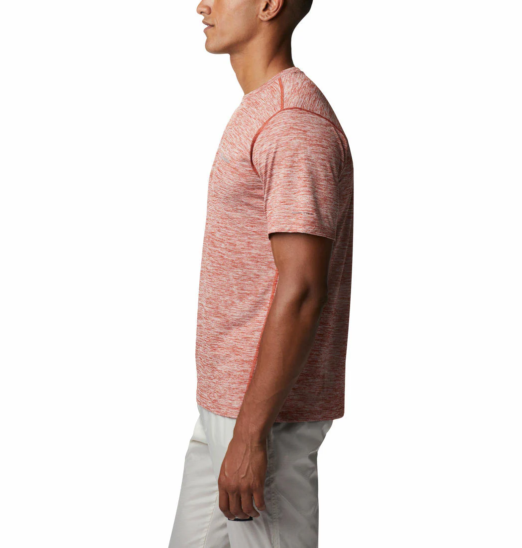 Columbia Men Brown Deschutes Runner Short Sleeve Shirt - Image 5