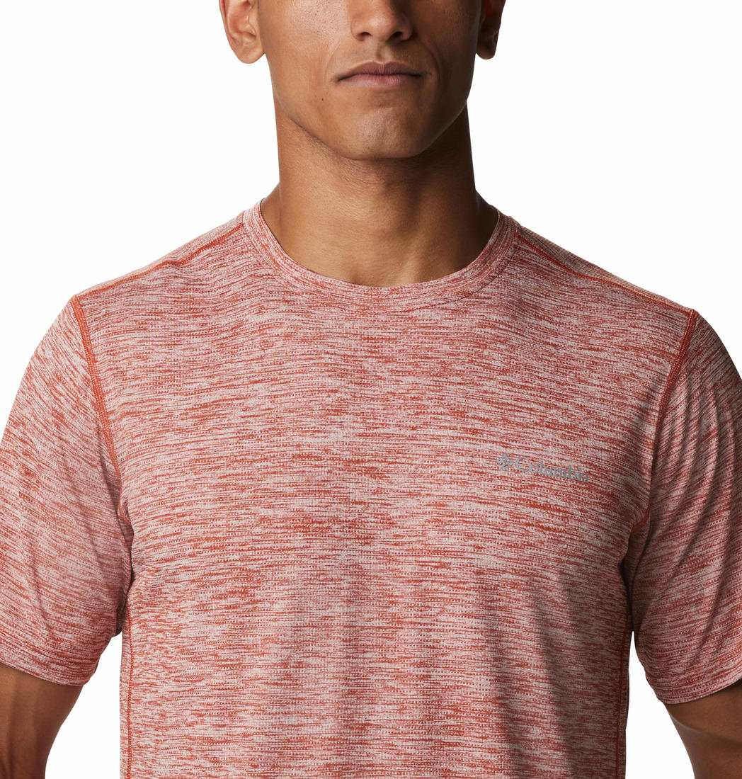 Columbia Men Brown Deschutes Runner Short Sleeve Shirt - Image 7