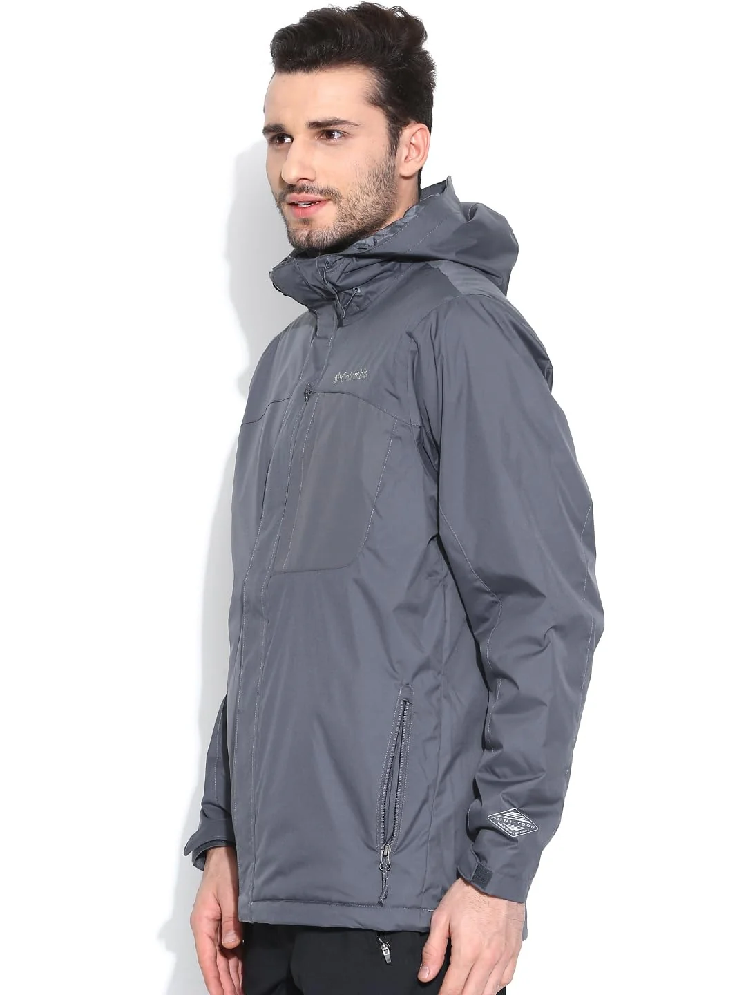 Columbia Men Grey Emerson Mountain Jacket - Image 3