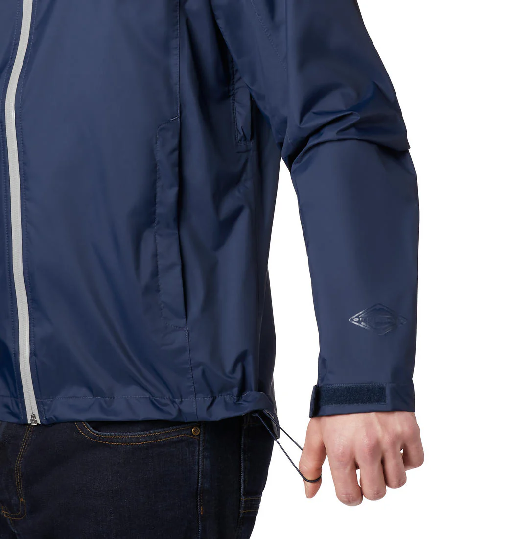 Columbia Men Blue EvaPOURation Jacket Waterproof - Image 2