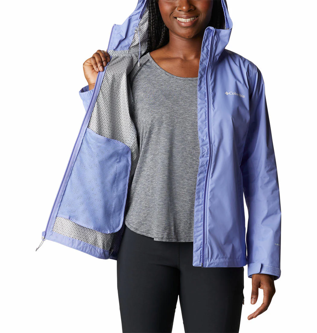 Columbia Women Purple EvaPOURation Jacket Waterproof - Image 3