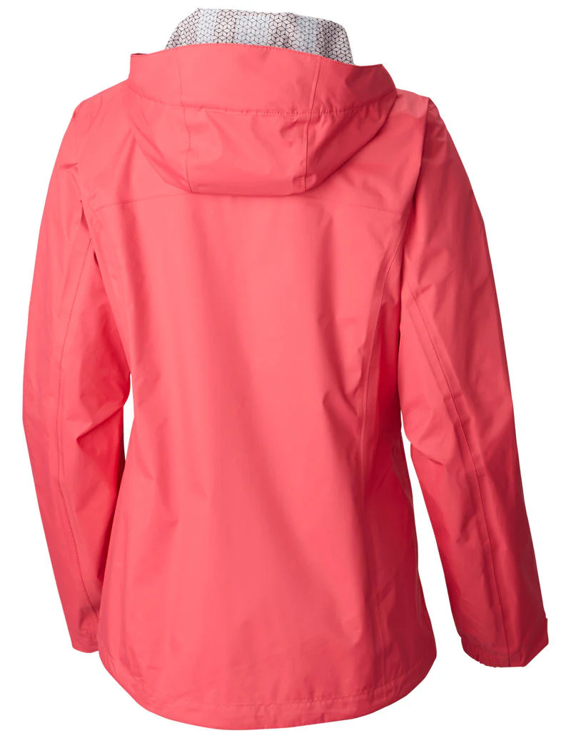 Columbia Women Red EvaPOURation Jacket Waterproof - Image 2