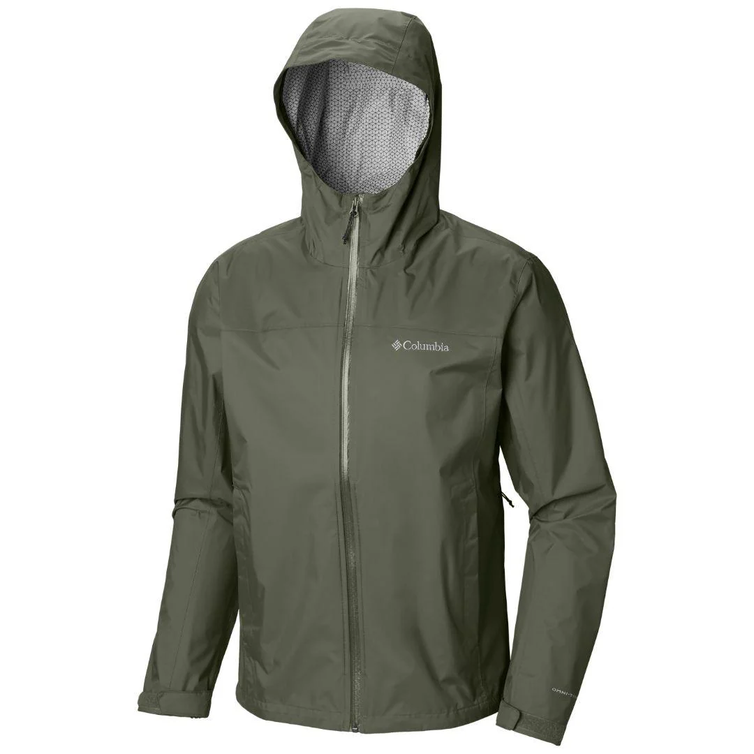 Columbia Men Green EvaPOURation Jacket Waterproof - Image 2