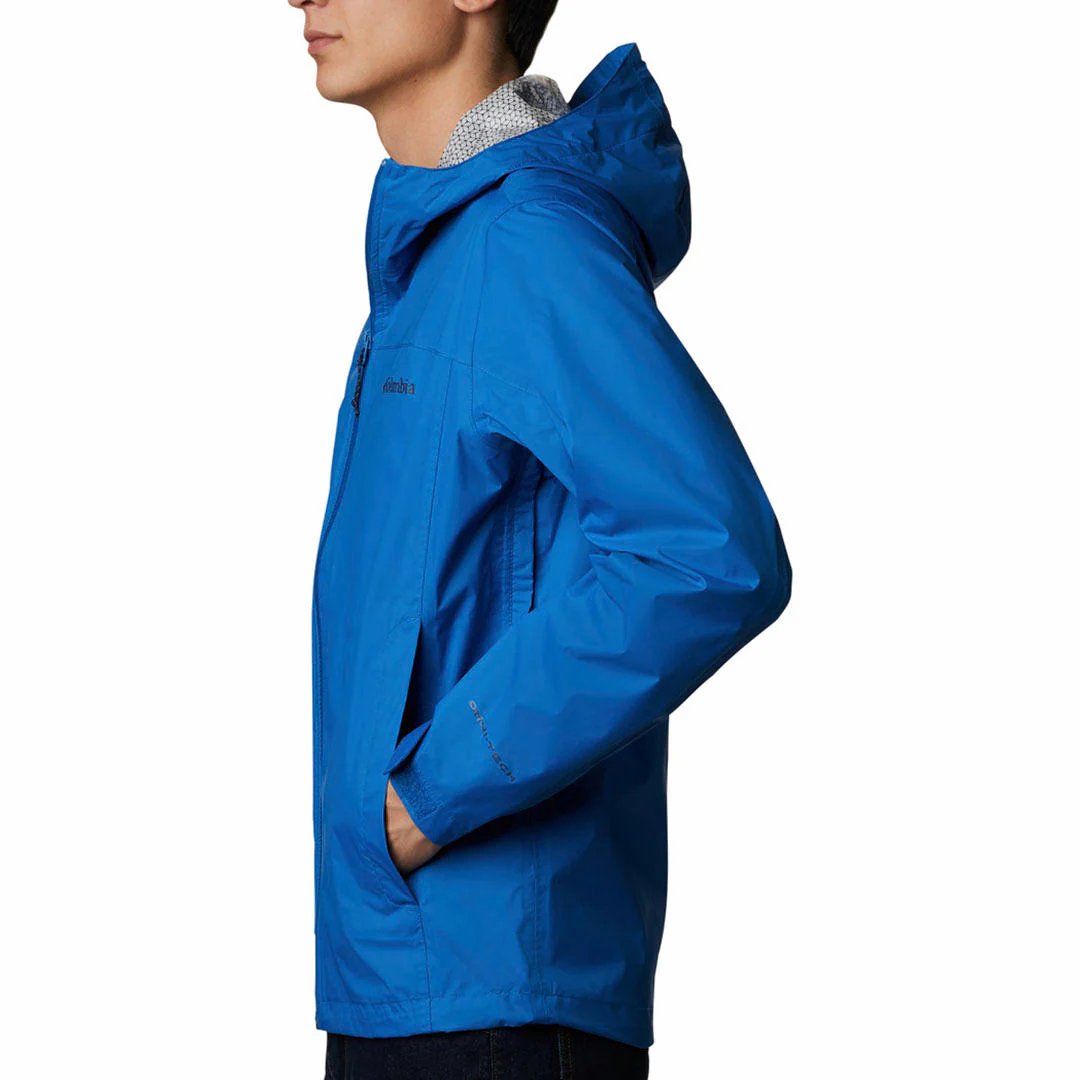 Columbia Men Blue EvaPOURation Jacket Waterproof - Image 6