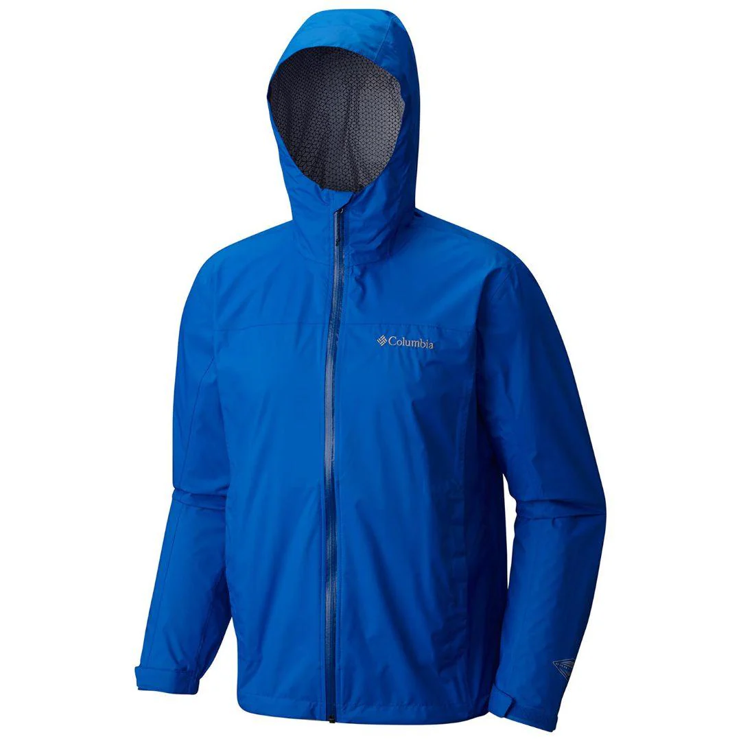 Columbia Men Blue EvaPOURation Jacket Waterproof - Image 2
