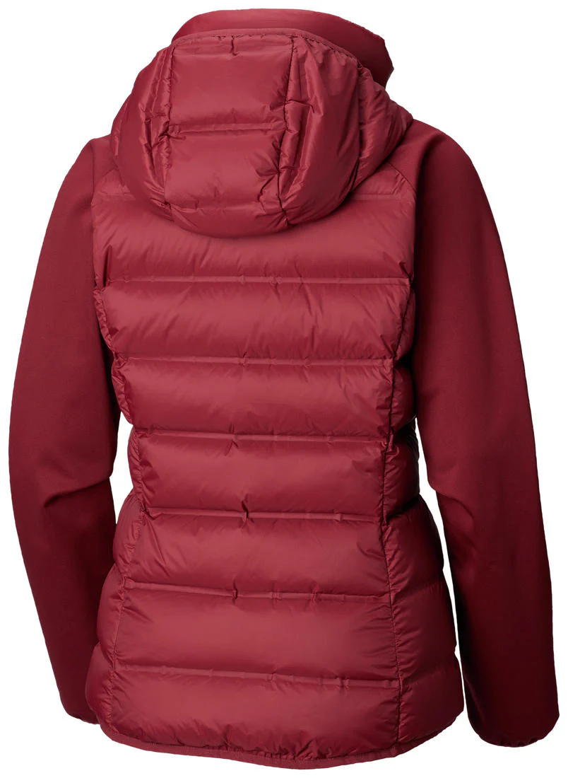 Columbia Women Red Explorer Falls Hybrid Jacket - Image 2