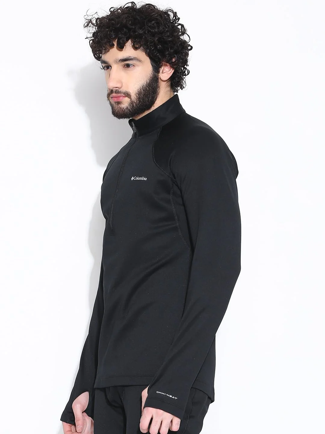Columbia Men Black Extreme Fleece II Long Sleeve Half Zip (Non Returnable) - Image 3