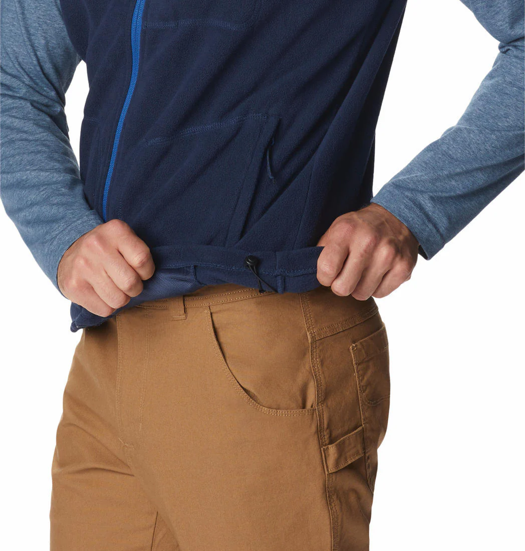 Columbia Men Blue Fast Trek Fleece Vest - Image 6
