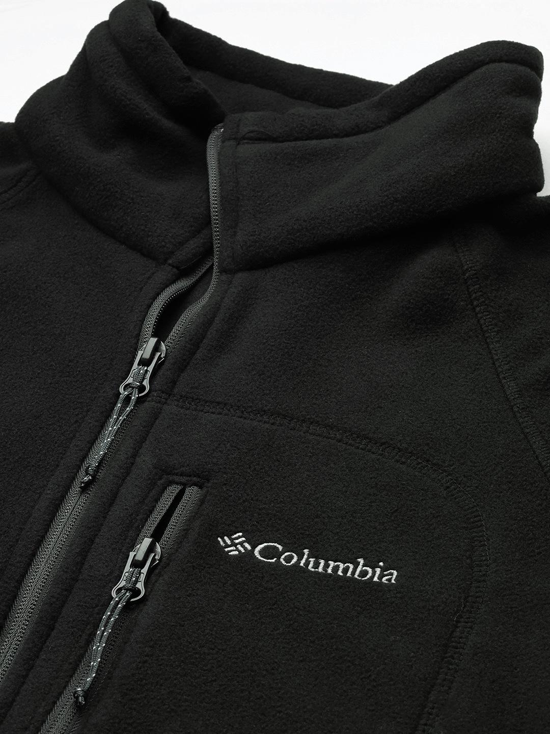 Columbia Men Black Fast Trek II Full Zip Fleece - Image 4
