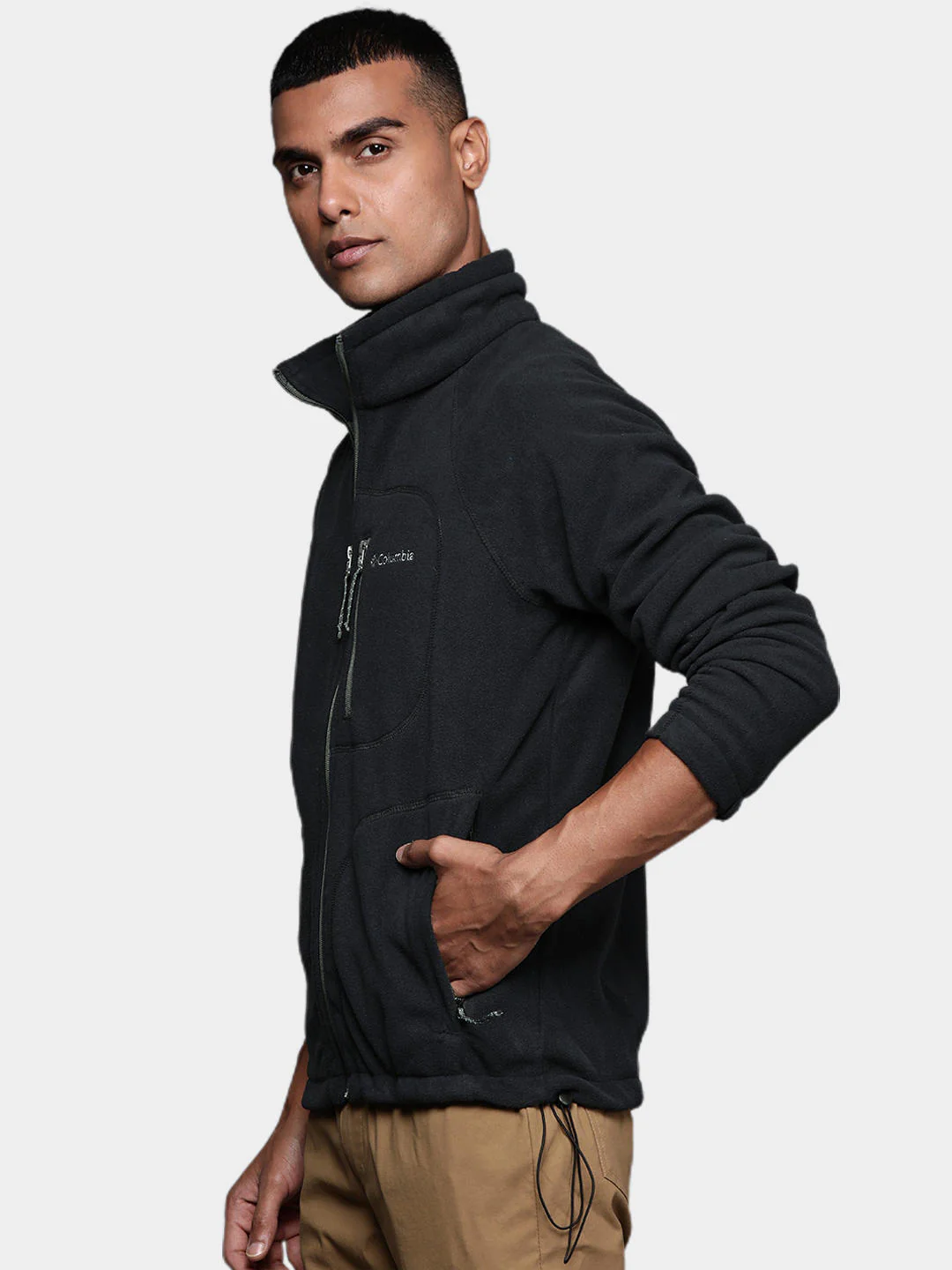 Columbia Men Black Fast Trek II Full Zip Fleece - Image 8