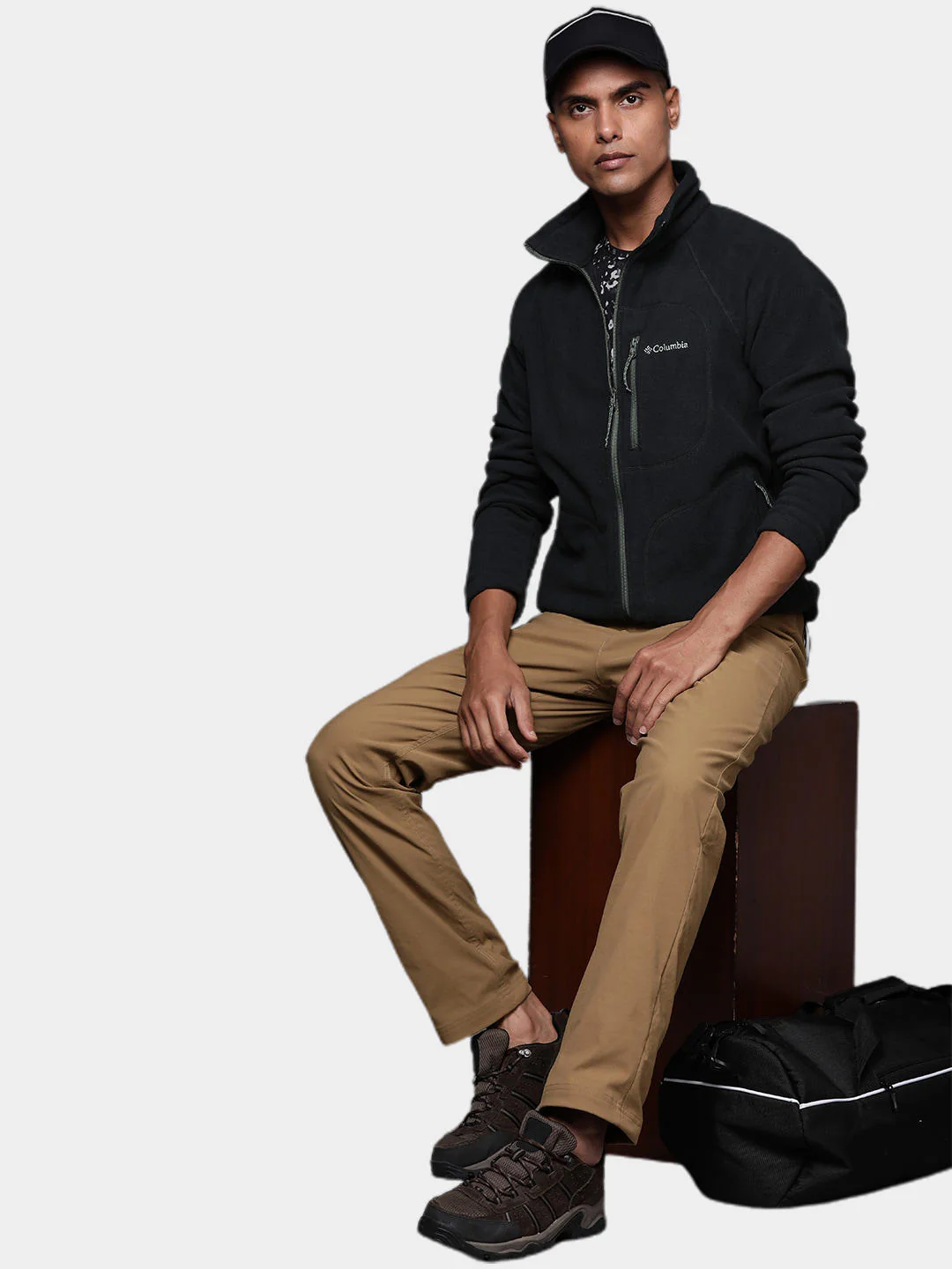 Columbia Men Black Fast Trek II Full Zip Fleece - Image 9