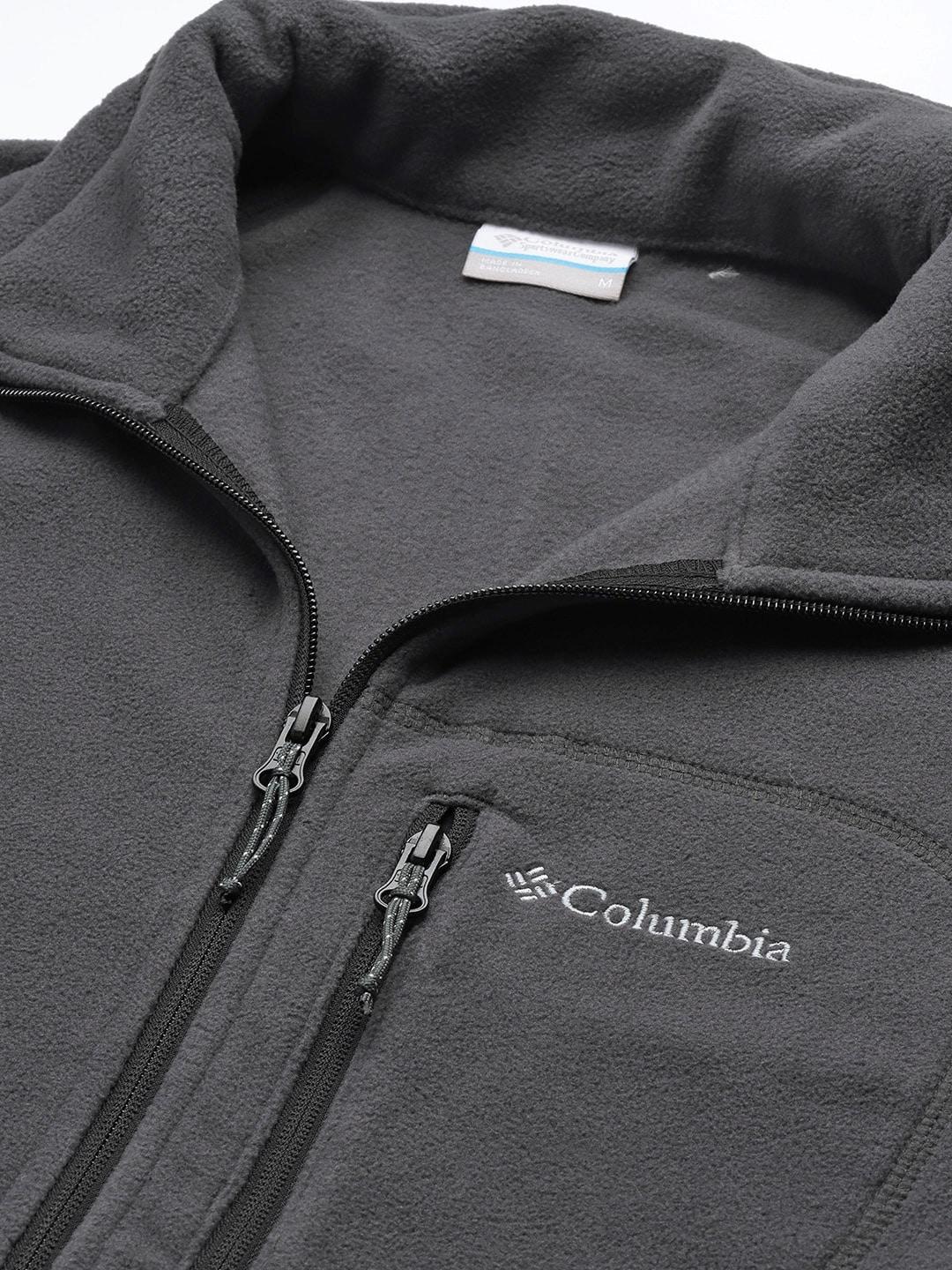 Columbia Men Black Fast Trek II Full Zip Fleece - Image 5