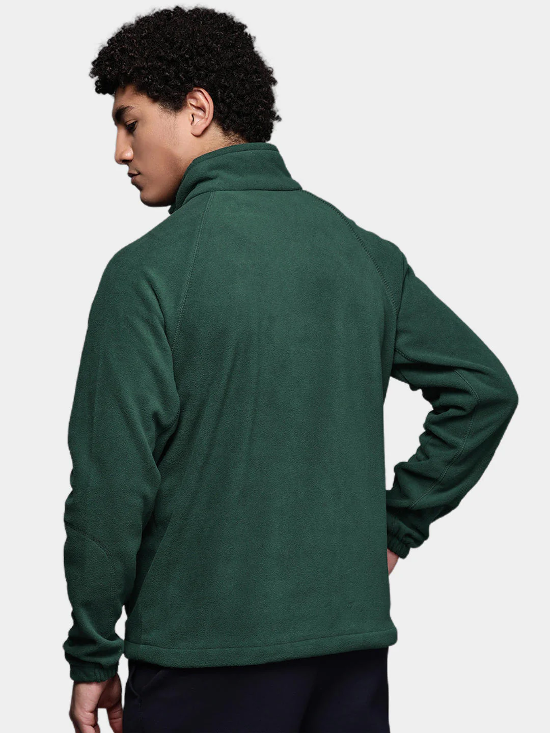 Columbia Men Green Fast Trek II Full Zip Fleece - Image 11