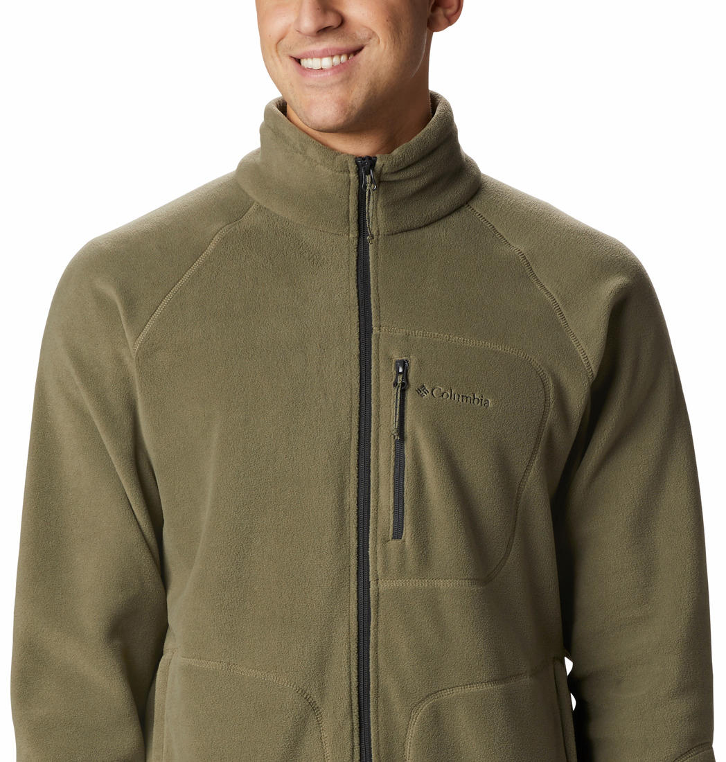 Columbia Men Green Fast Trek II Full Zip Fleece - Image 2