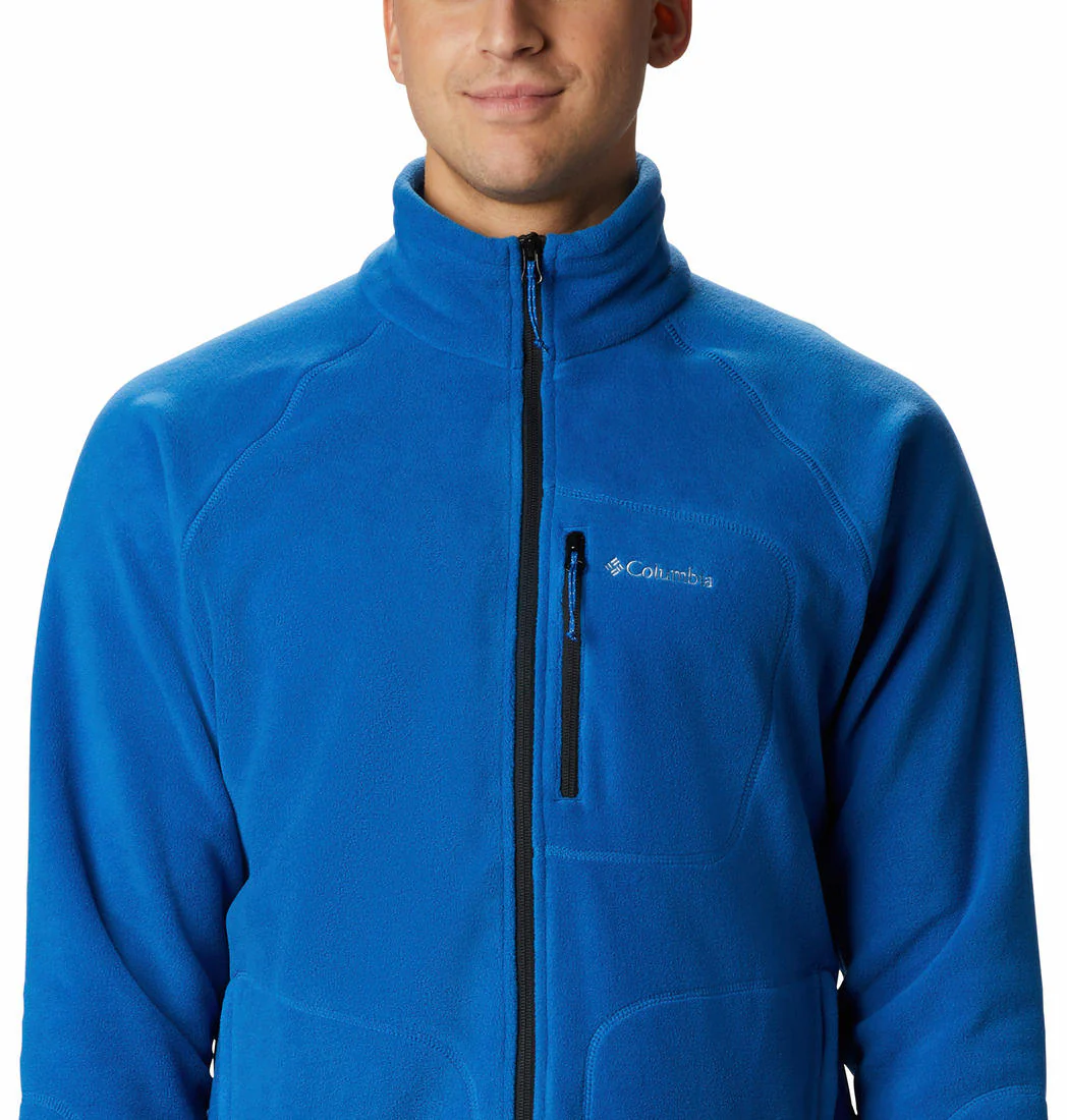 Columbia Men Blue Fast Trek II Full Zip Fleece - Image 2
