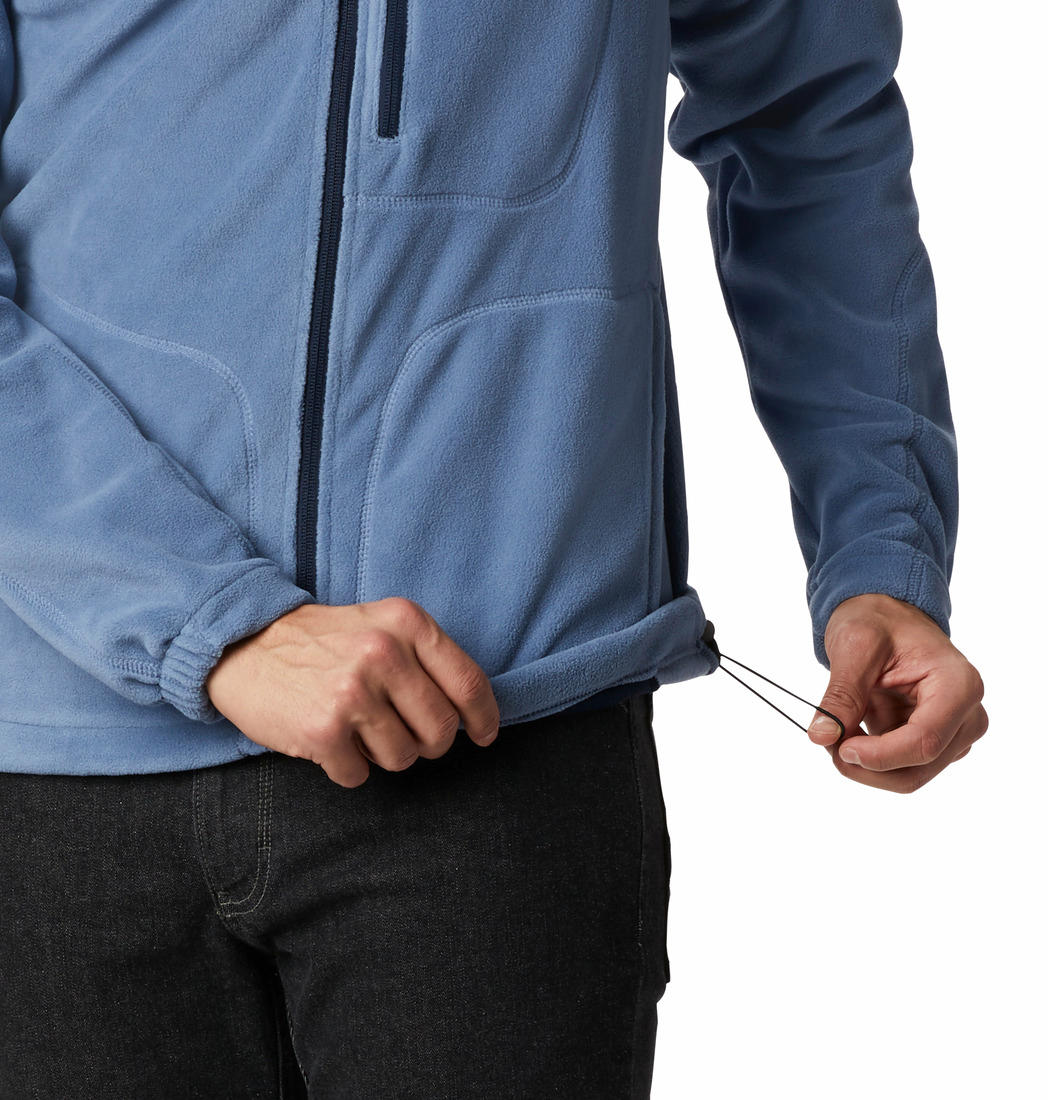 Columbia Men Blue Fast Trek II Full Zip Fleece - Image 4