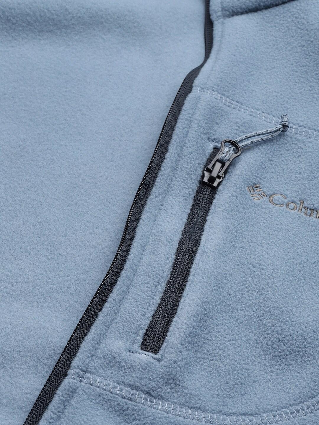 Columbia Men Blue Fast Trek II Full Zip Fleece - Image 7