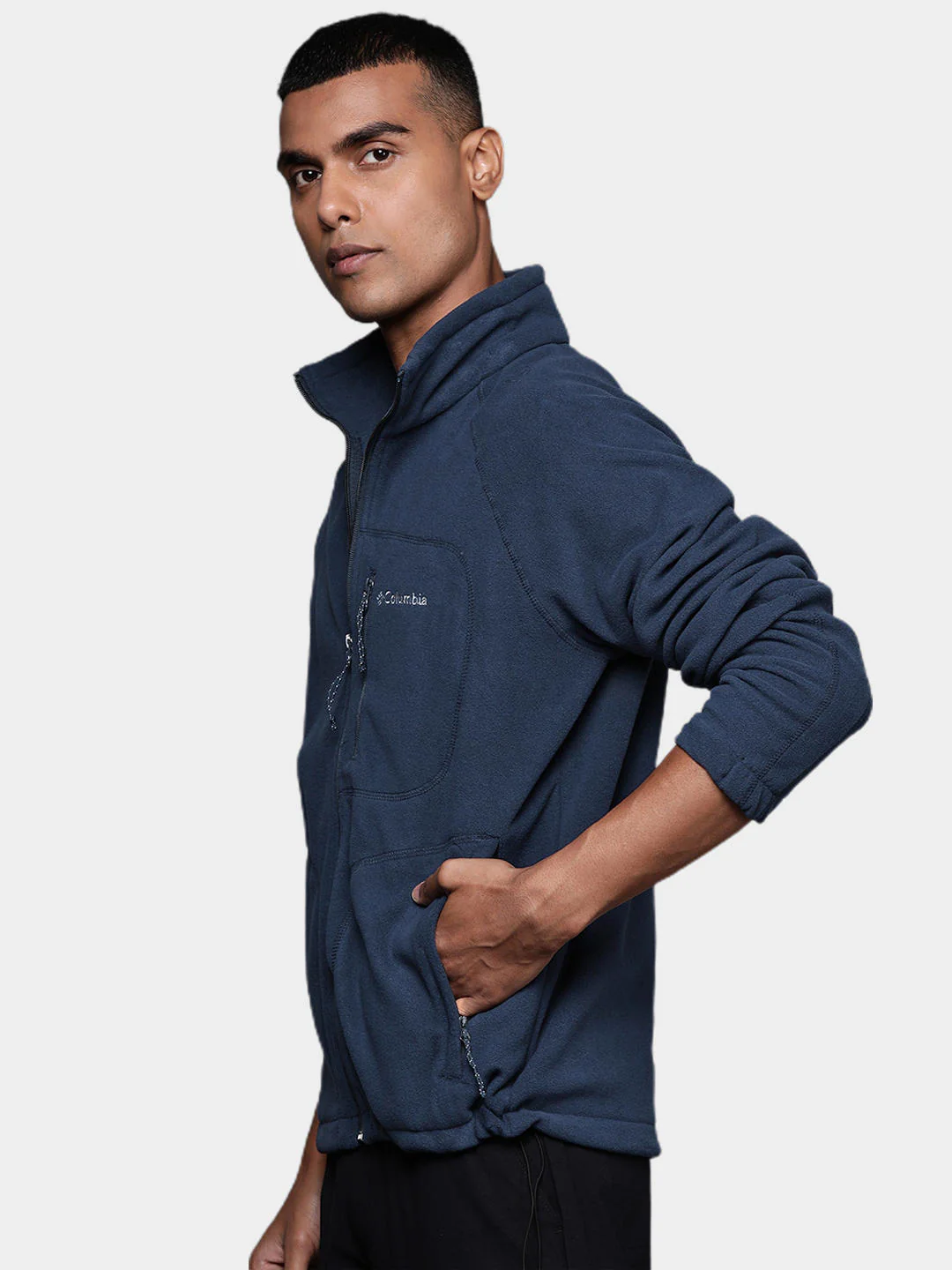 Columbia Men Blue Fast Trek II Full Zip Fleece - Image 10