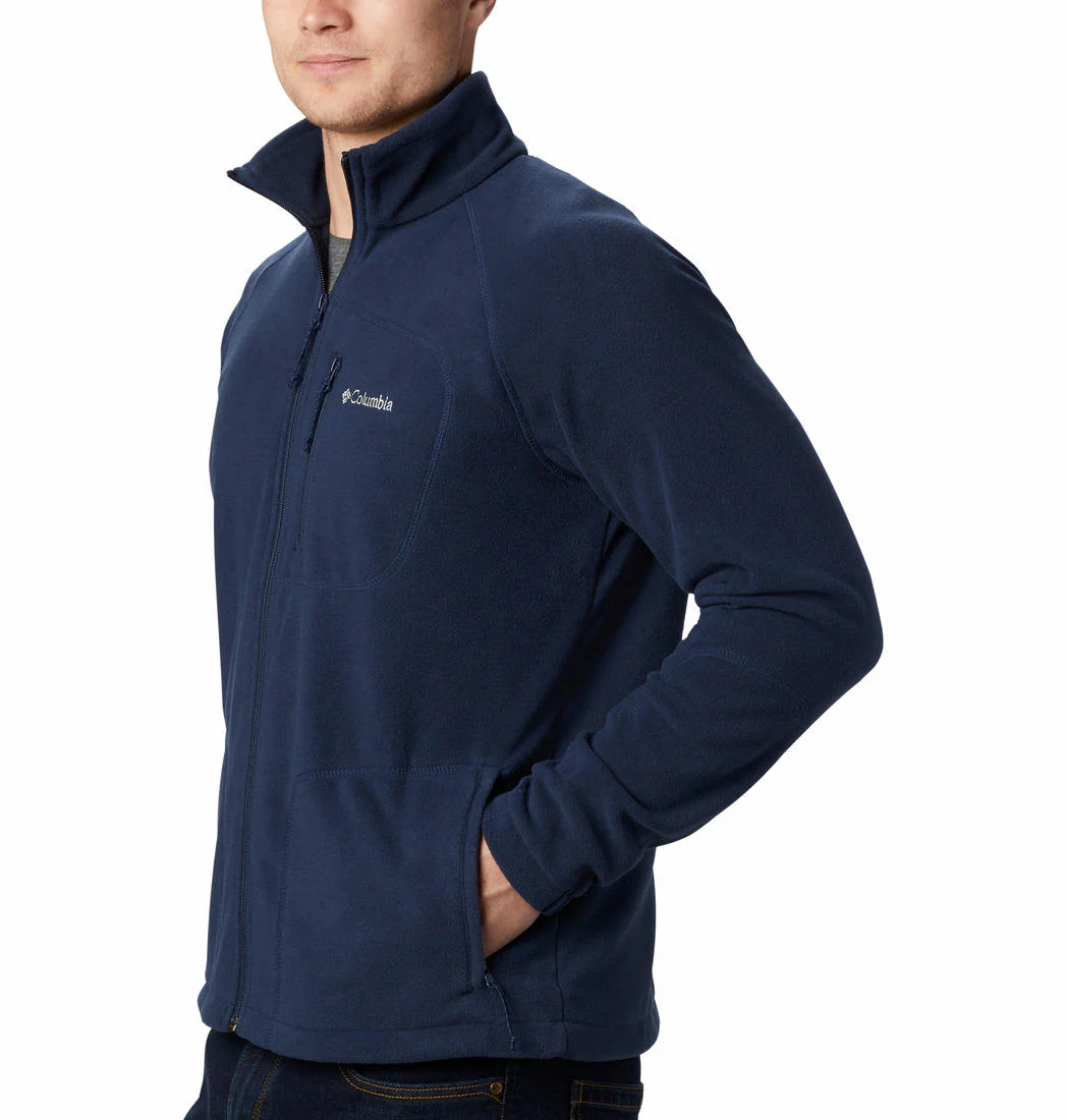 Columbia Men Blue Fast Trek II Full Zip Fleece - Image 4