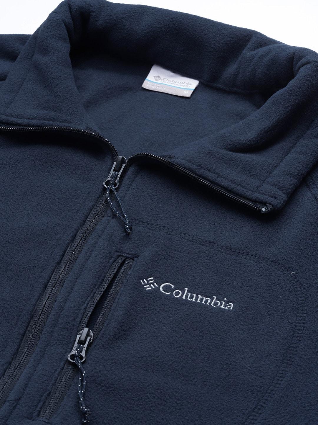 Columbia Men Blue Fast Trek II Full Zip Fleece - Image 6