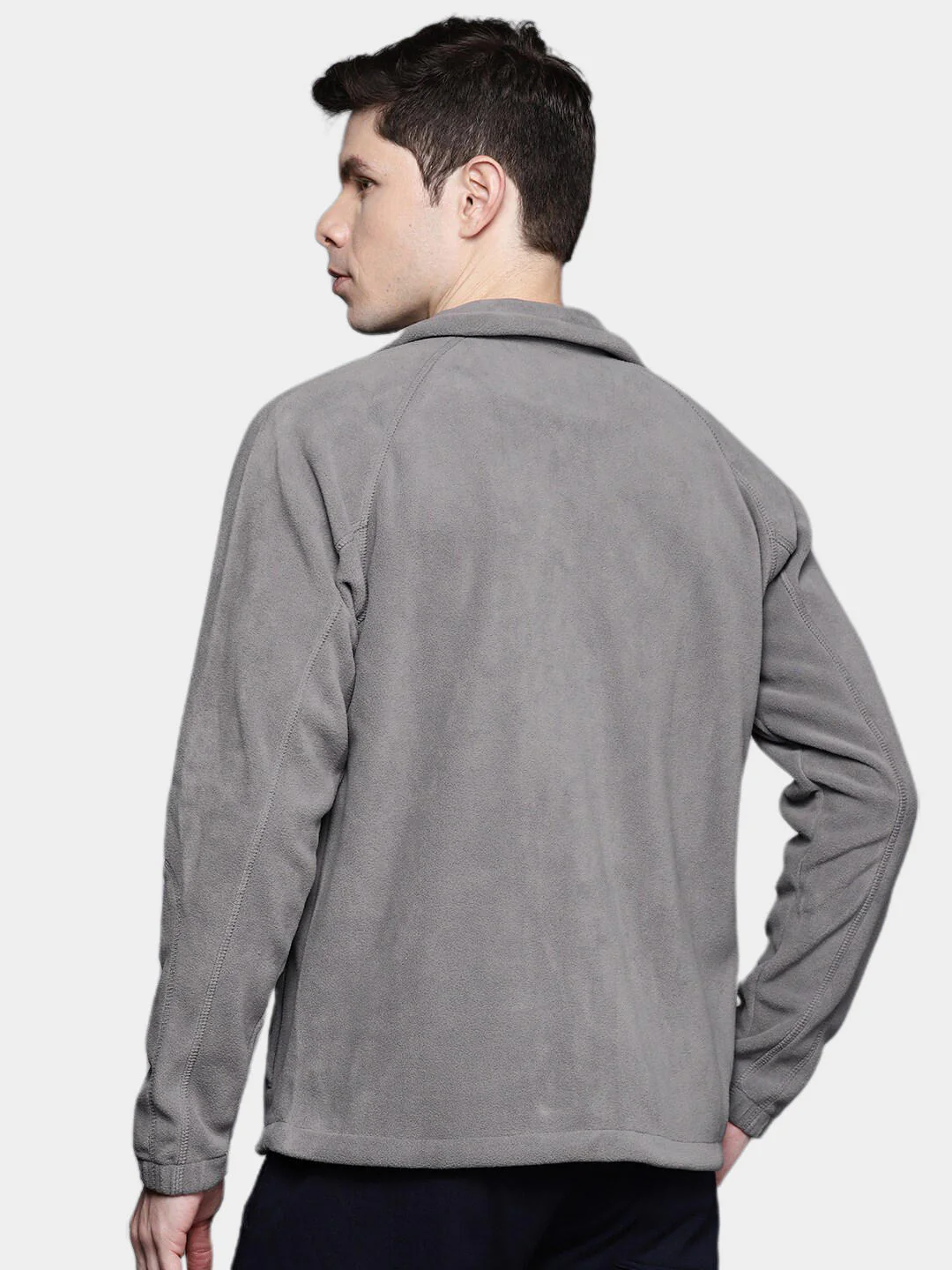 Columbia Men Grey Fast Trek II Full Zip Fleece - Image 15