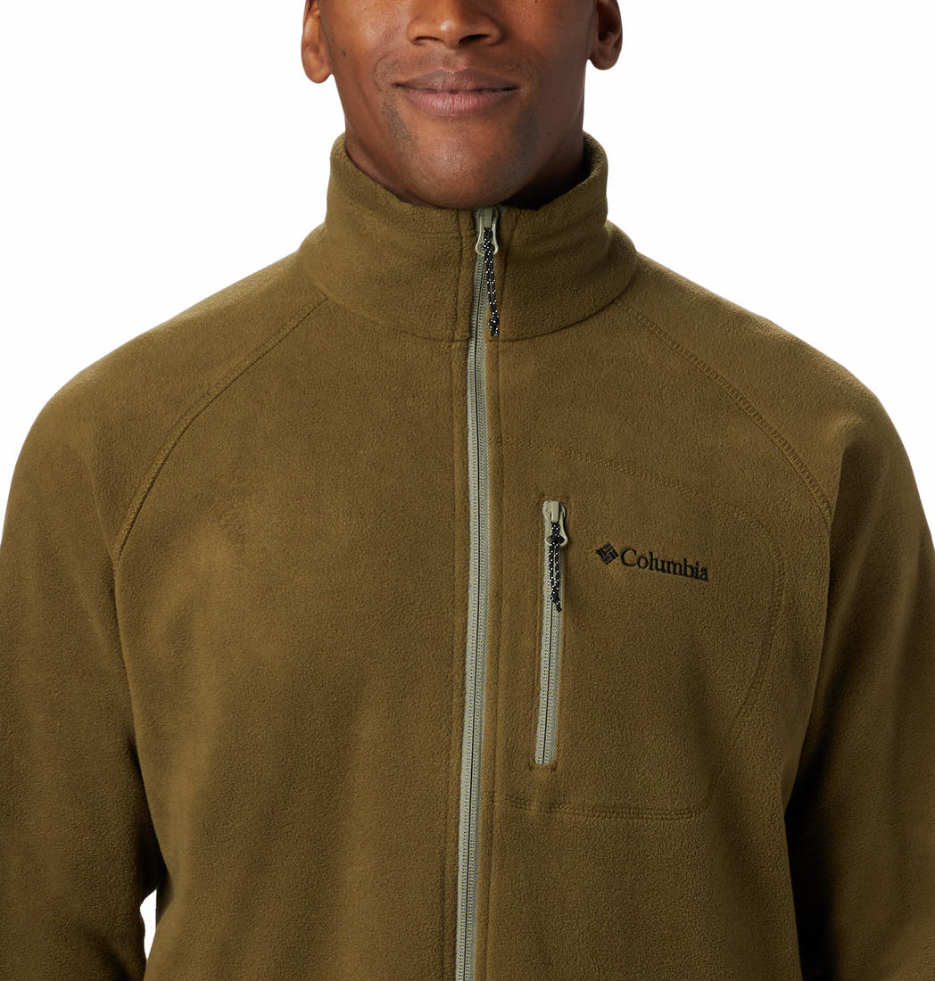Columbia Men Green Fast Trek II Full Zip Fleece - Image 5