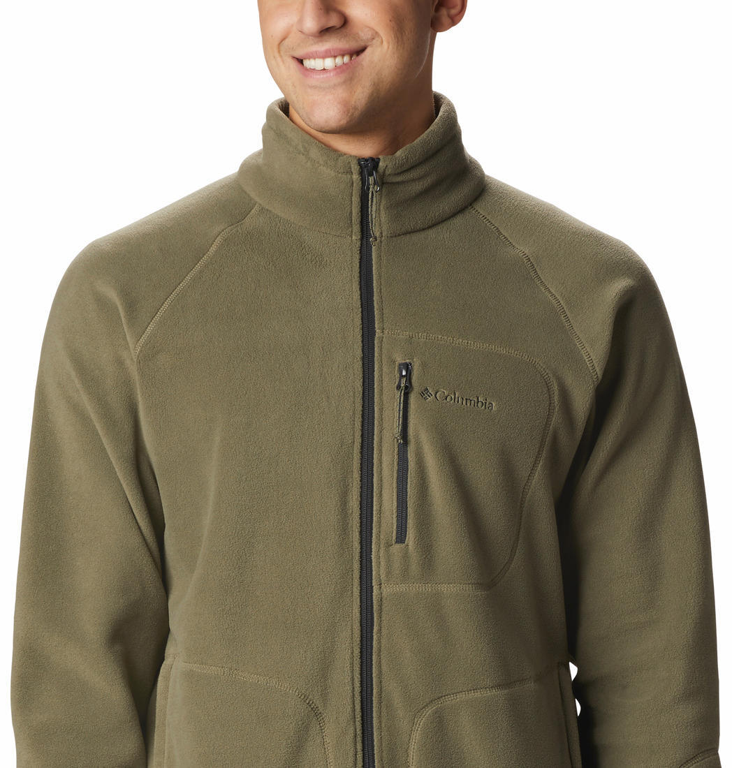 Columbia Men Green Fast Trek II Full Zip Fleece - Image 6