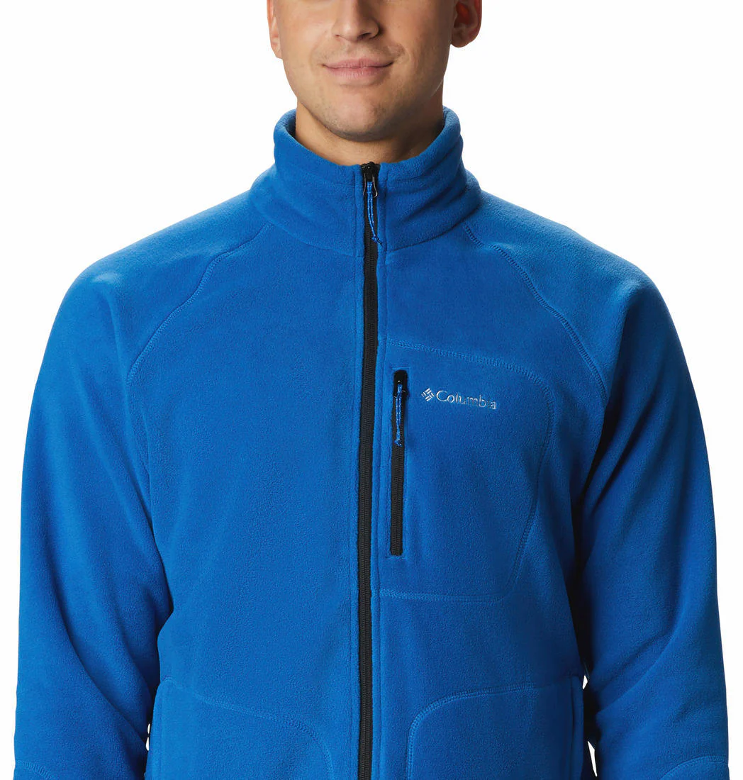 Columbia Men Blue Fast Trek II Full Zip Fleece - Image 6