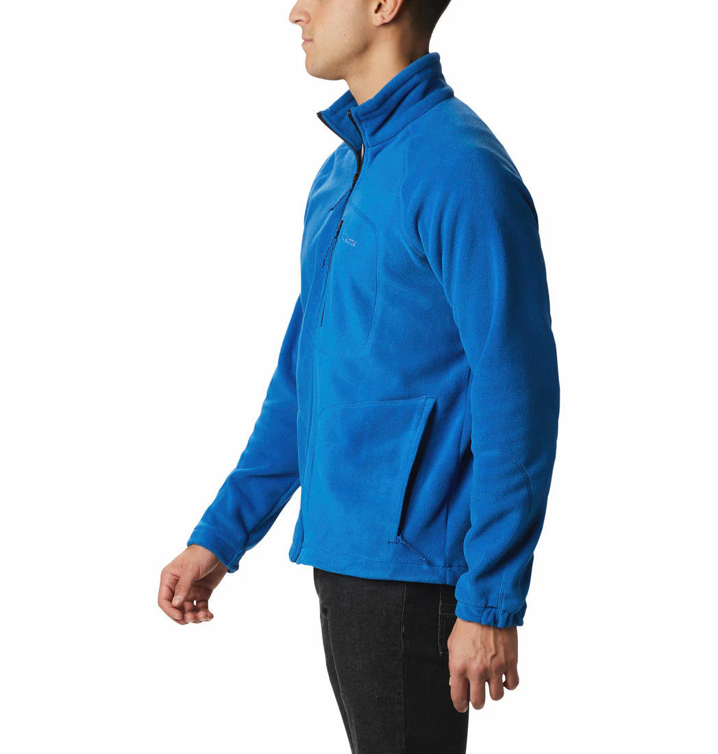 Columbia Men Blue Fast Trek II Full Zip Fleece - Image 7