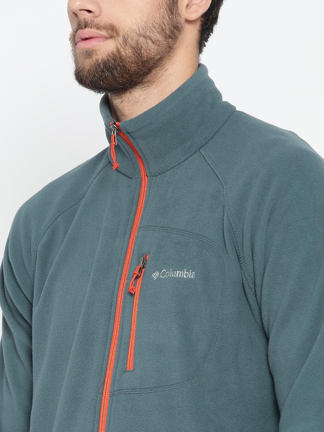 Columbia Men Blue Fast Trek II Full Zip Fleece - Image 2