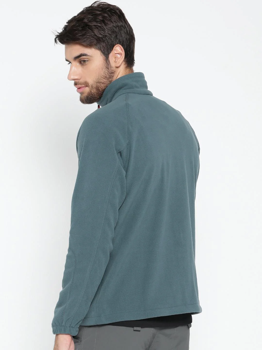 Columbia Men Blue Fast Trek II Full Zip Fleece - Image 4