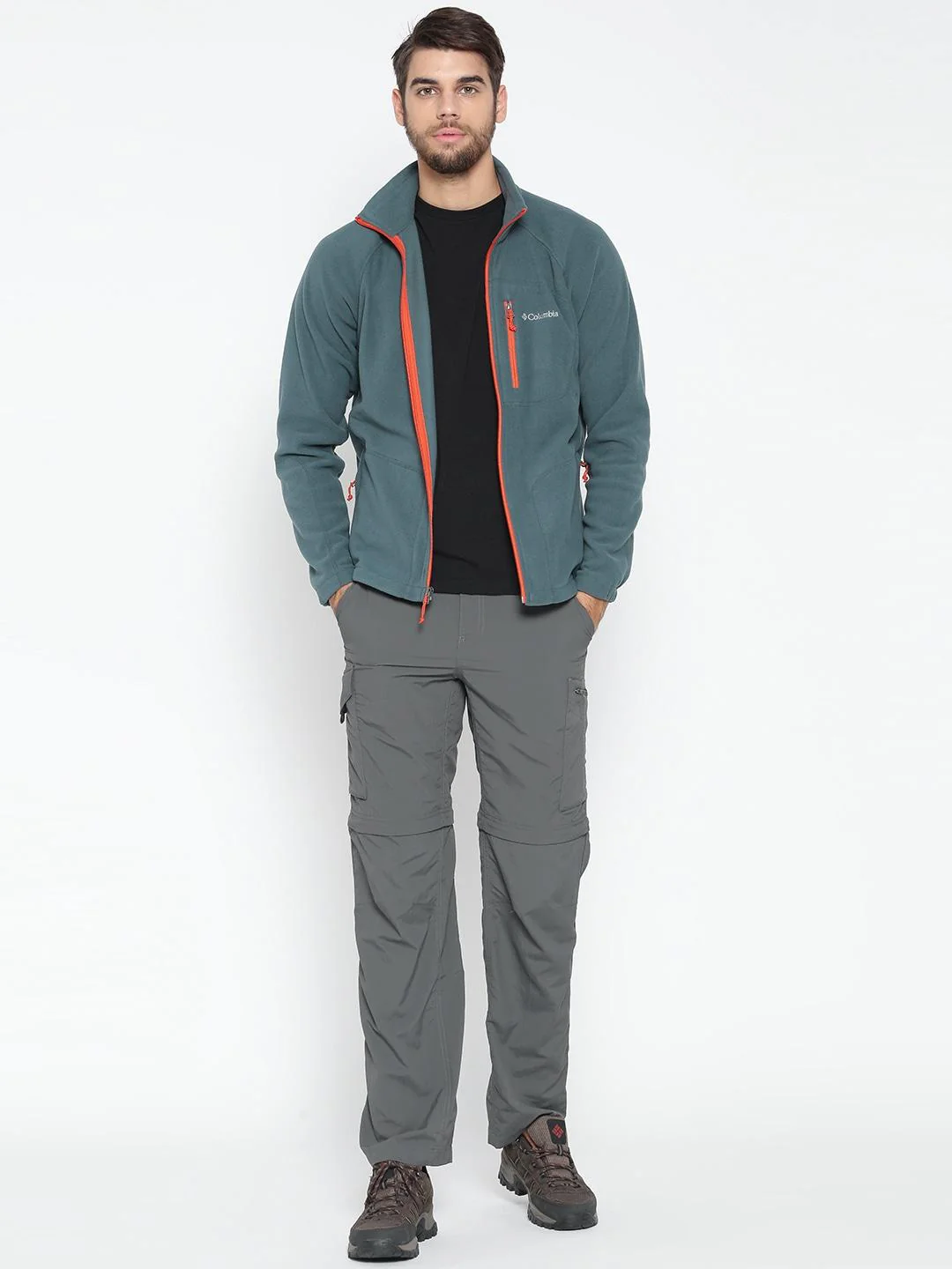 Columbia Men Blue Fast Trek II Full Zip Fleece - Image 5