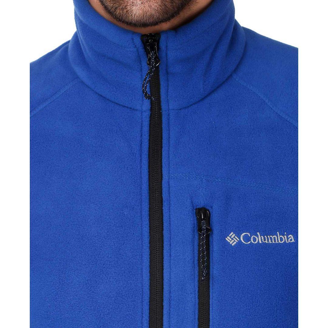 Columbia Men Blue Fast Trek II Full Zip Fleece - Image 5