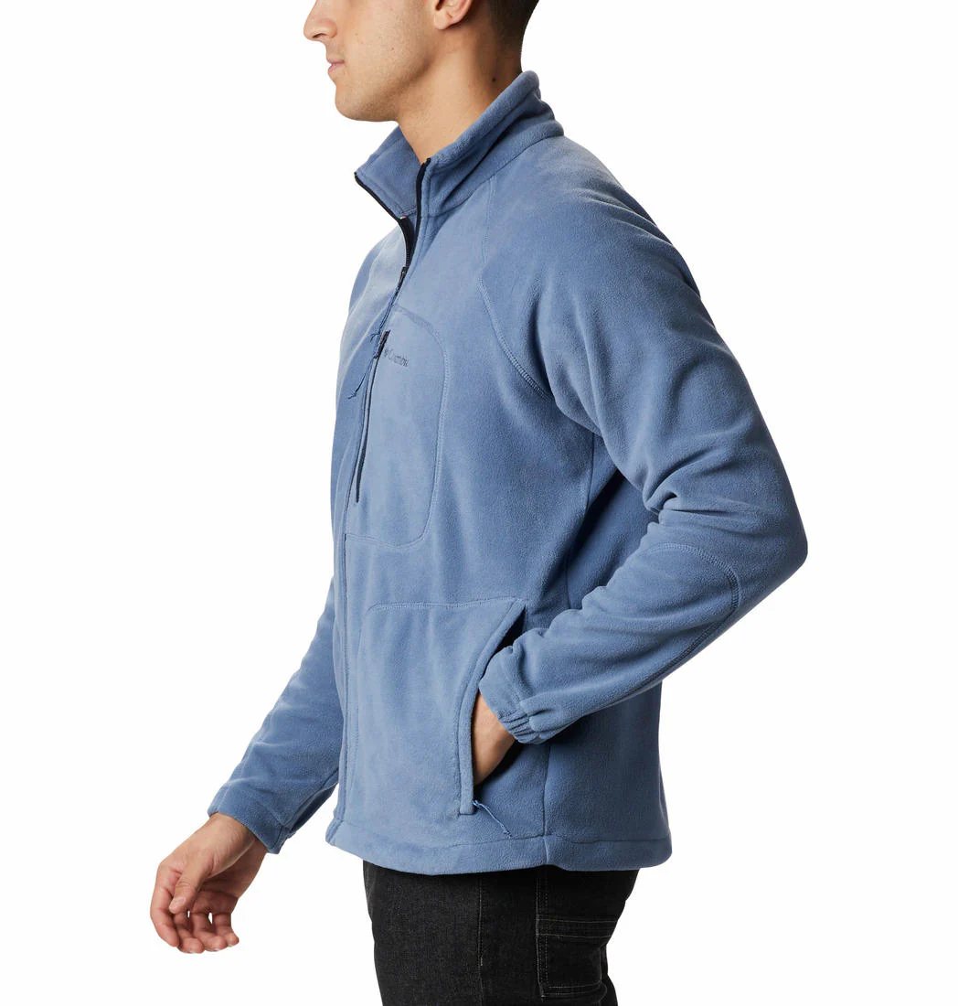 Columbia Men Blue Fast Trek II Full Zip Fleece - Image 2