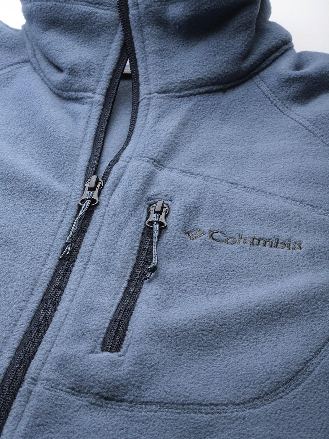 Columbia Men Blue Fast Trek II Full Zip Fleece - Image 8