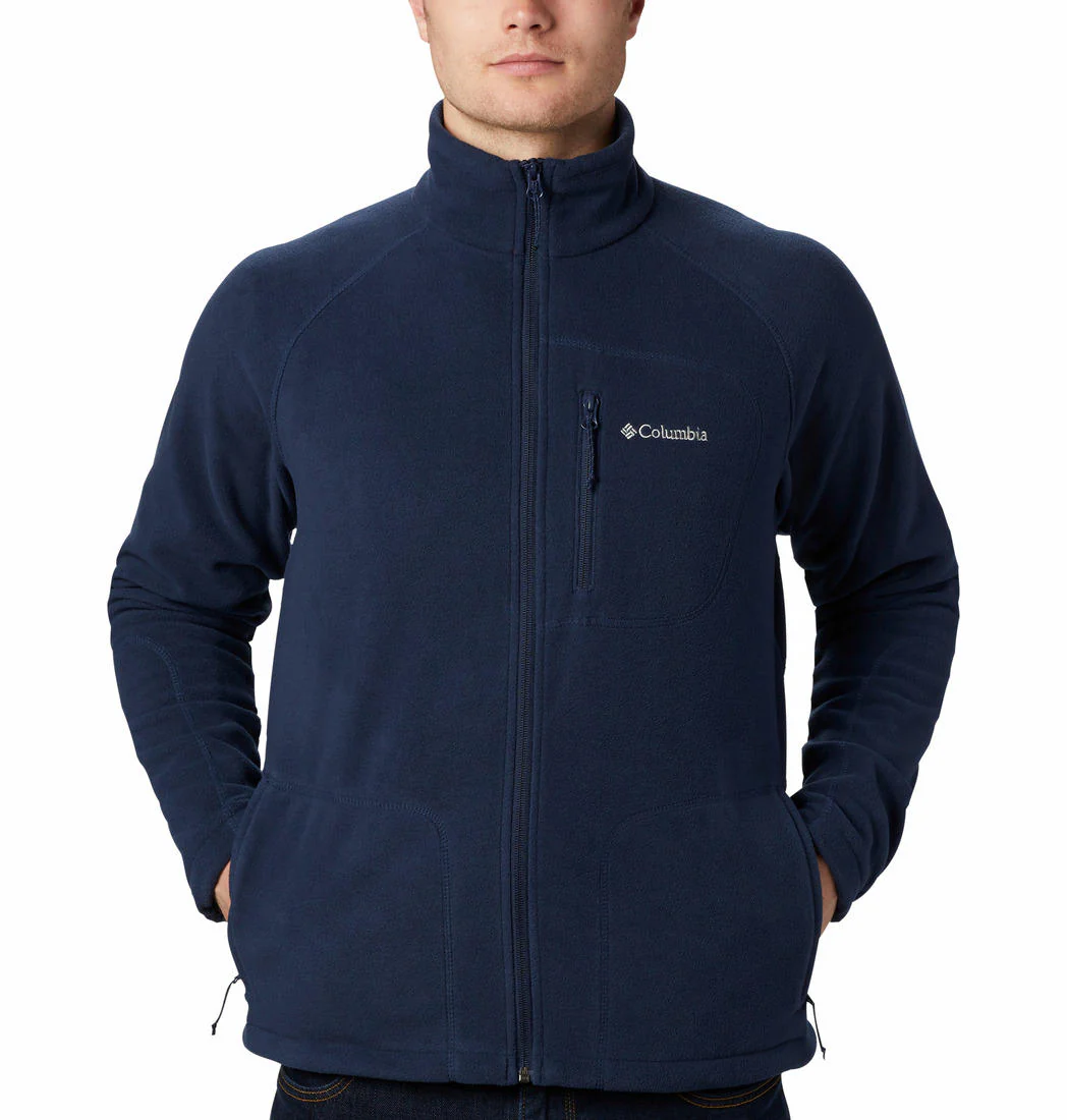 Columbia Men Blue Fast Trek II Full Zip Fleece - Image 5