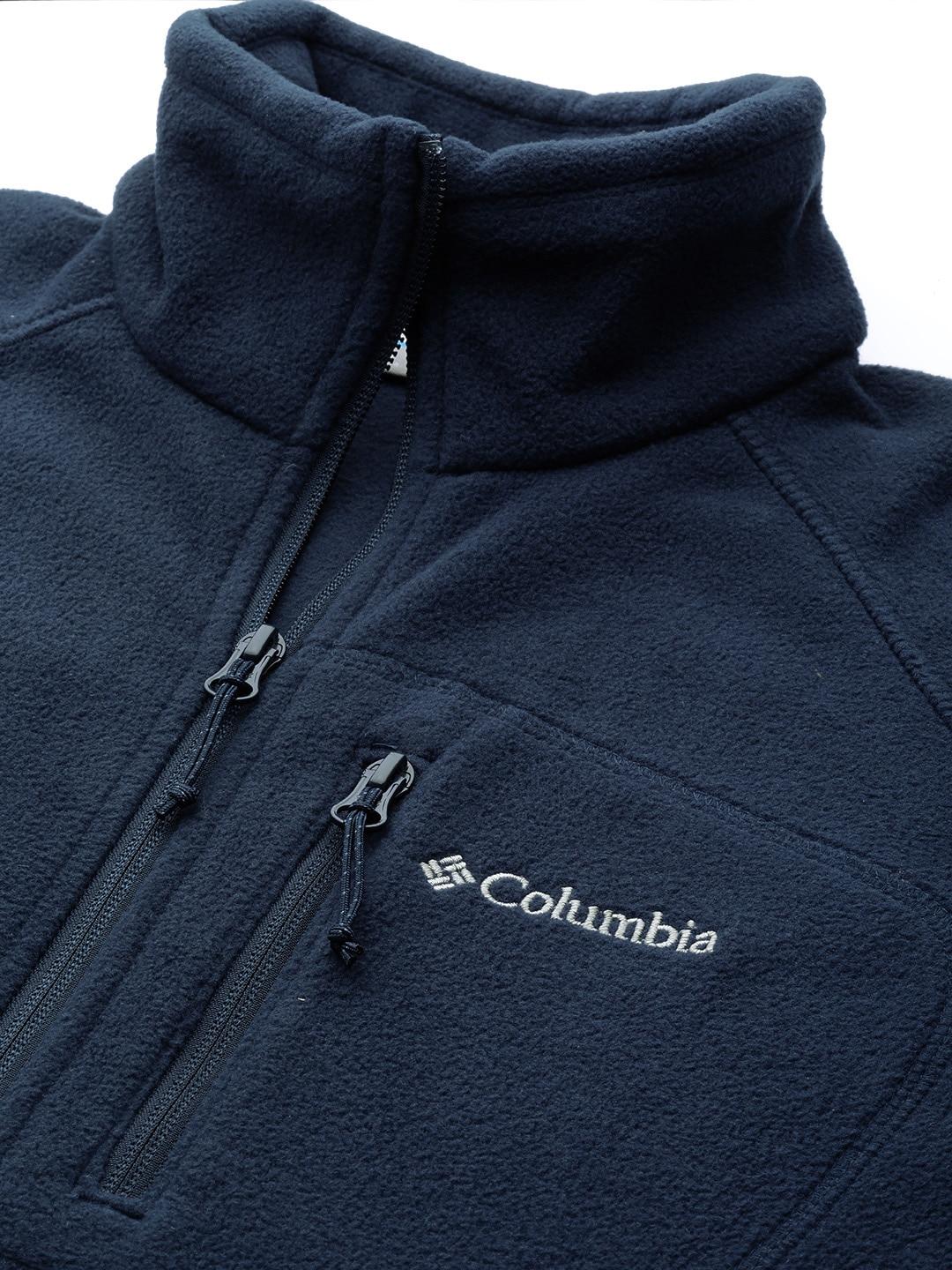 Columbia Men Blue Fast Trek II Full Zip Fleece - Image 7