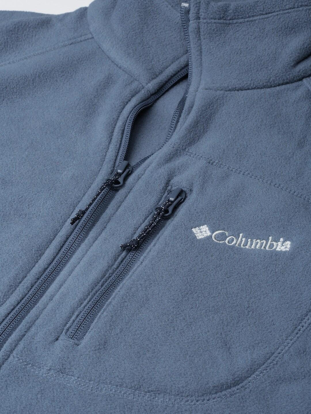 Columbia Men Blue Fast Trek II Full Zip Fleece - Image 2