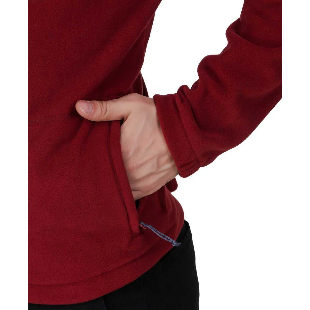 Columbia Men Red Fast Trek II Full Zip Fleece - Image 4