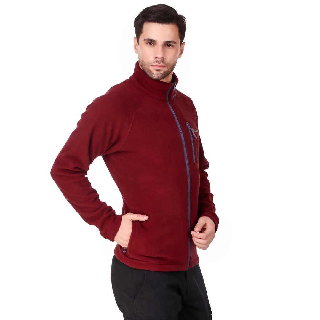 Columbia Men Red Fast Trek II Full Zip Fleece - Image 6